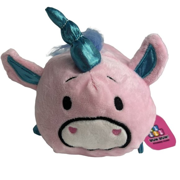 Bun Bun Stacking Plush Unicorn Stuffed Animals Pink Blue White Purple 2017 Lot 2 - Picture 8 of 12